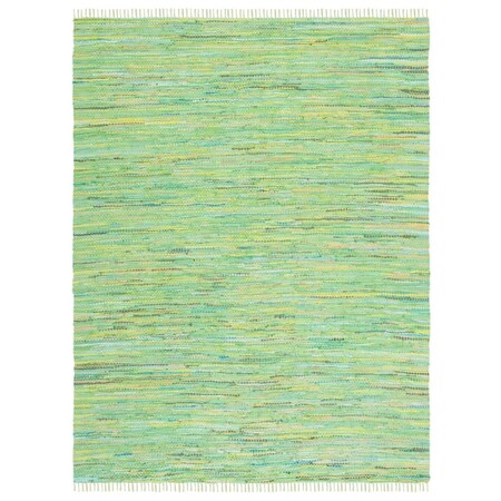 Safavieh 9 x 12 ft. Montauk Flat Weave Rectangle Area Rug, Green MTK251Y-9
